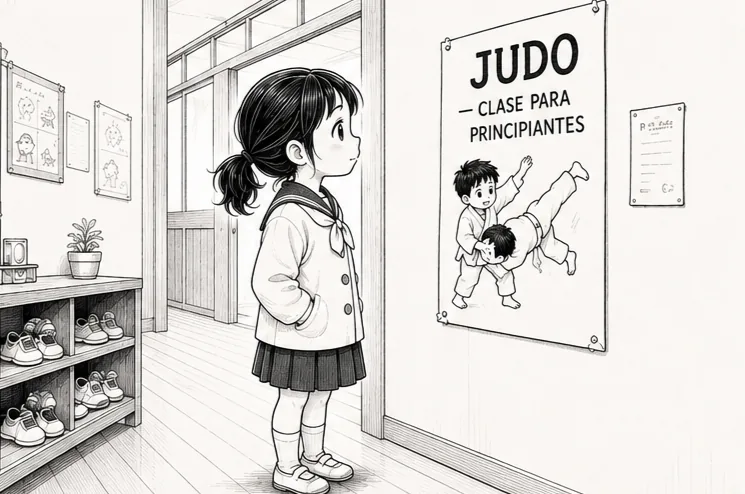 El cartel de judo