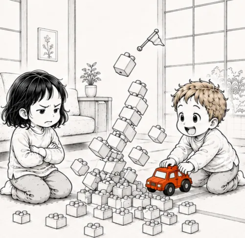 La torre destruida